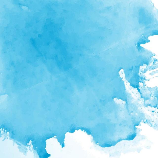 640x640 Modern Blue Watercolor Background, Blue Vector, Watercolor Vector
