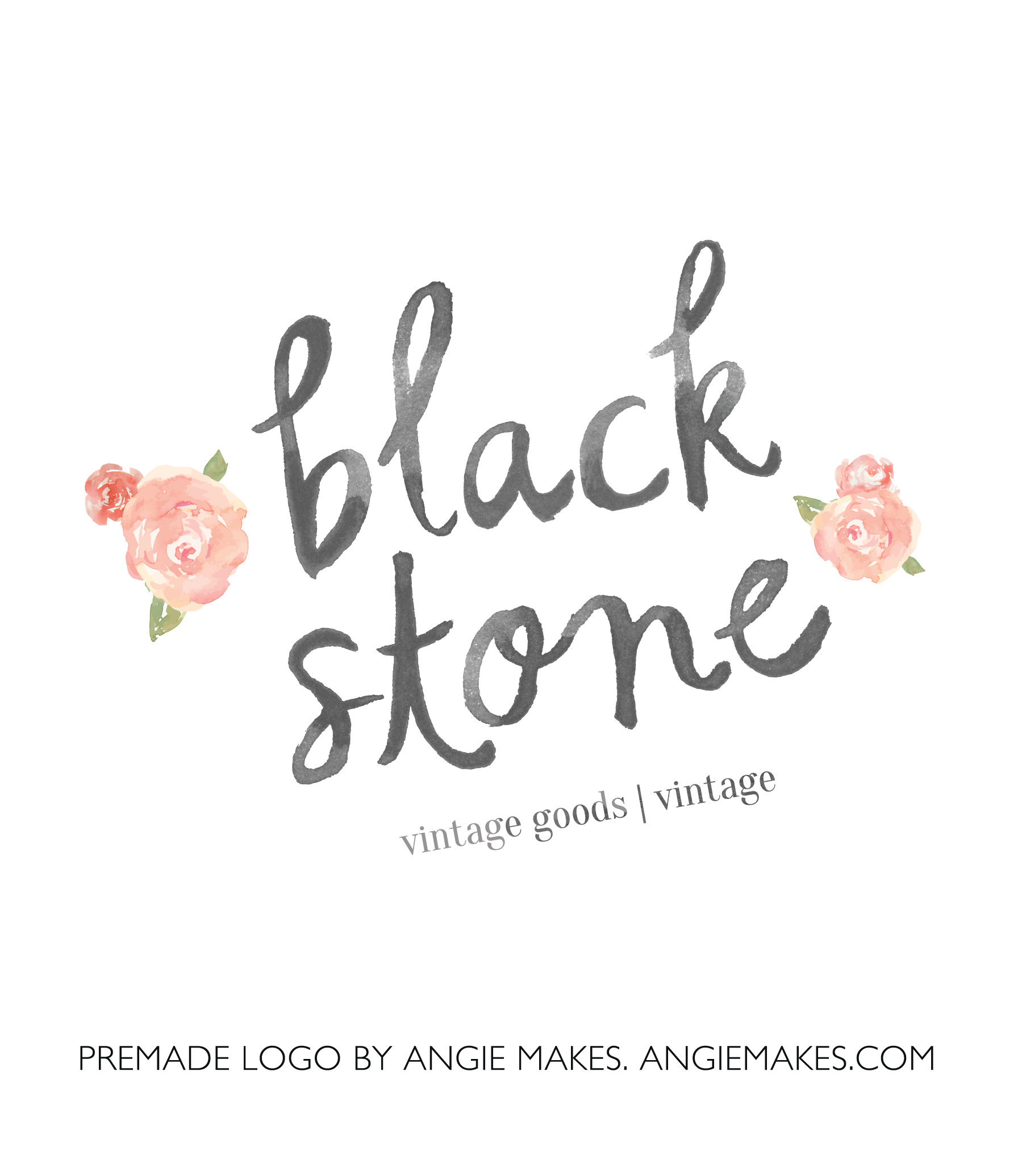 1806x2070 Watercolor Font Logo