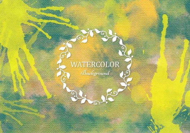 632x443 Free Vector Green Boho Watercolor Background Free Vector Download