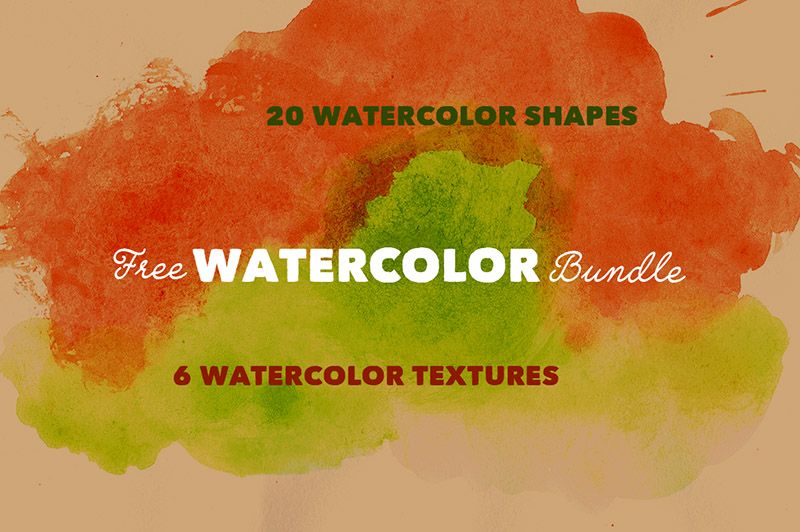 800x532 Free Watercolor Art Bundle Watercolor Texture, Design Websites