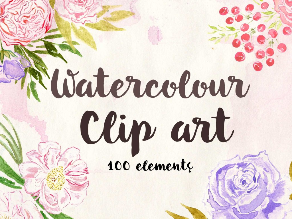 1024x768 Free Flower Clip Art 2
