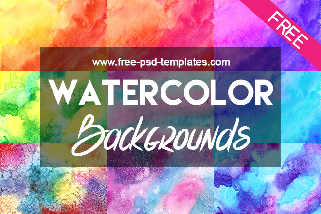 660x440 Free Watercolor Backgrounds Bundle In Psd Free Psd Templates