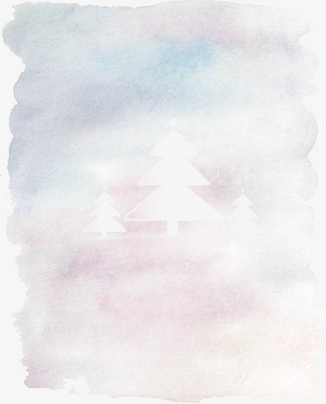 650x804 Free Christmas Watercolor Background Clip Buckle, Watercolor