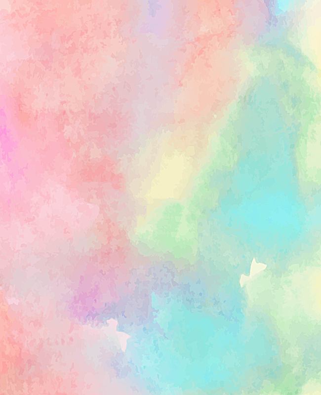 650x800 Vector Japanese Watercolor Pastel Background, Vector, Japanese