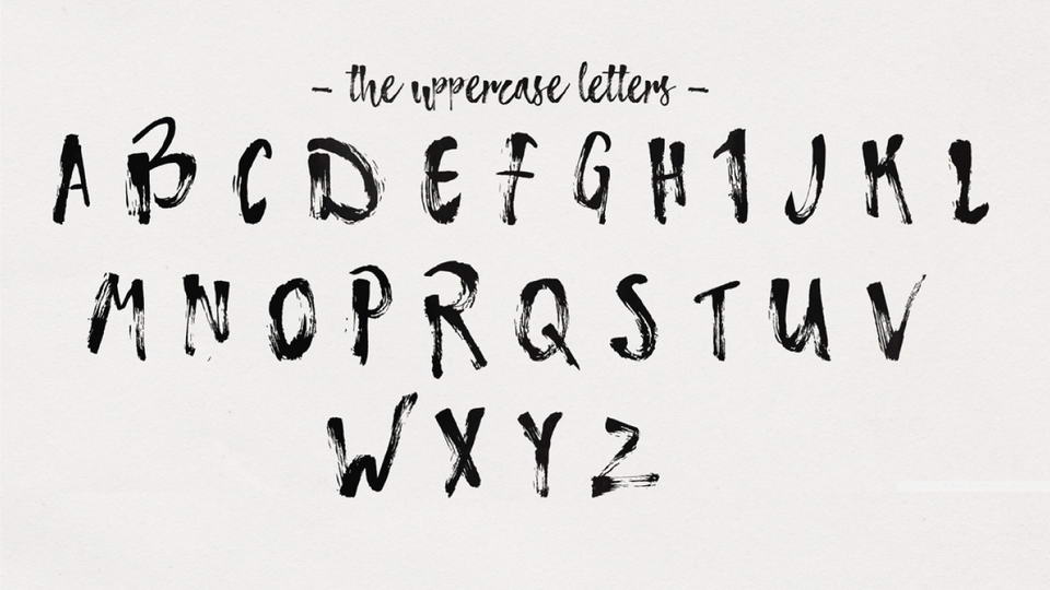 960x540 Atmospere Free Brush Font Pinspiry