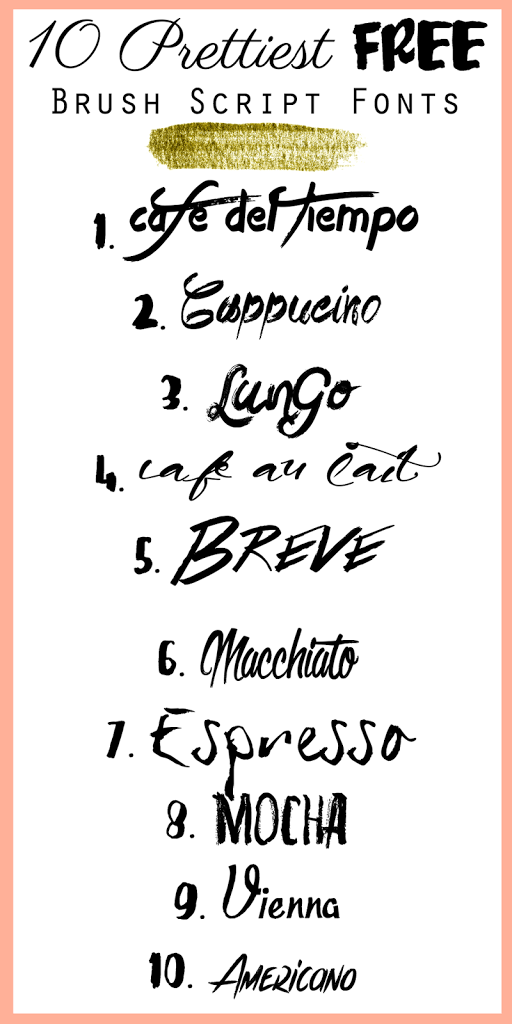 512x1024 The 10 Prettiest Free Brush Script Fonts On The Internet