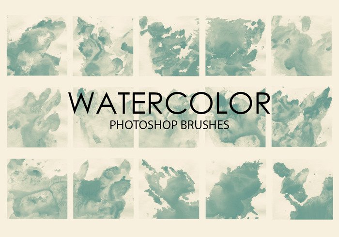 700x490 Free Watercolor Wash Photoshop Brushes 5