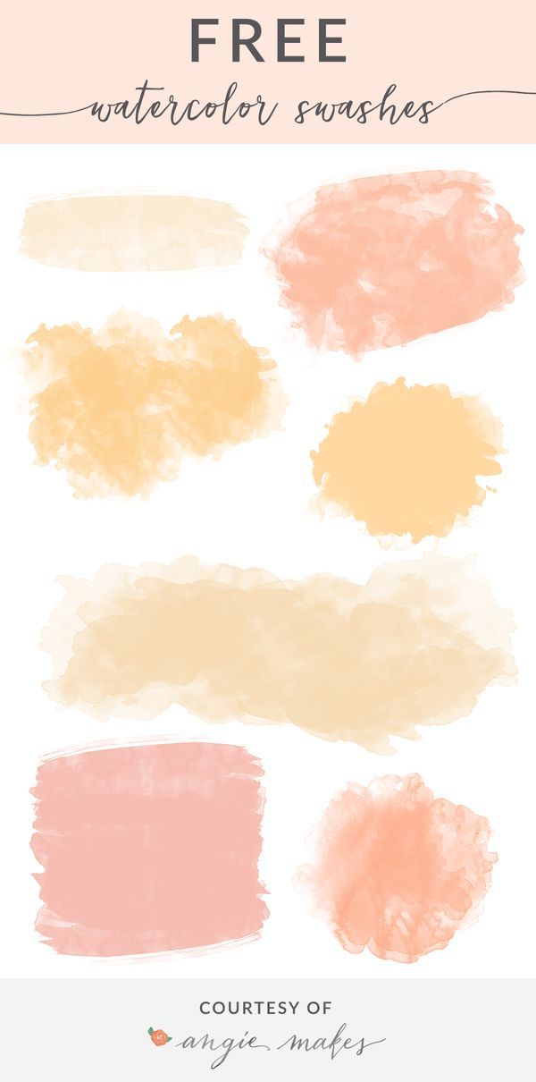 600x1210 Free Watercolor Swashes Backgrounds Free Watercolor Brushes
