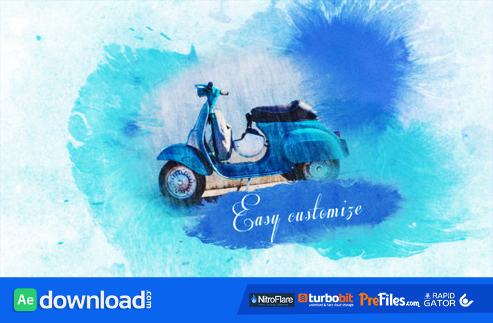 712x467 Watercolor Slideshow (Videohive)