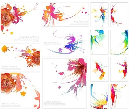 435x368 Watercolor Effect Free Vector Download (3,316 Free Vector) For