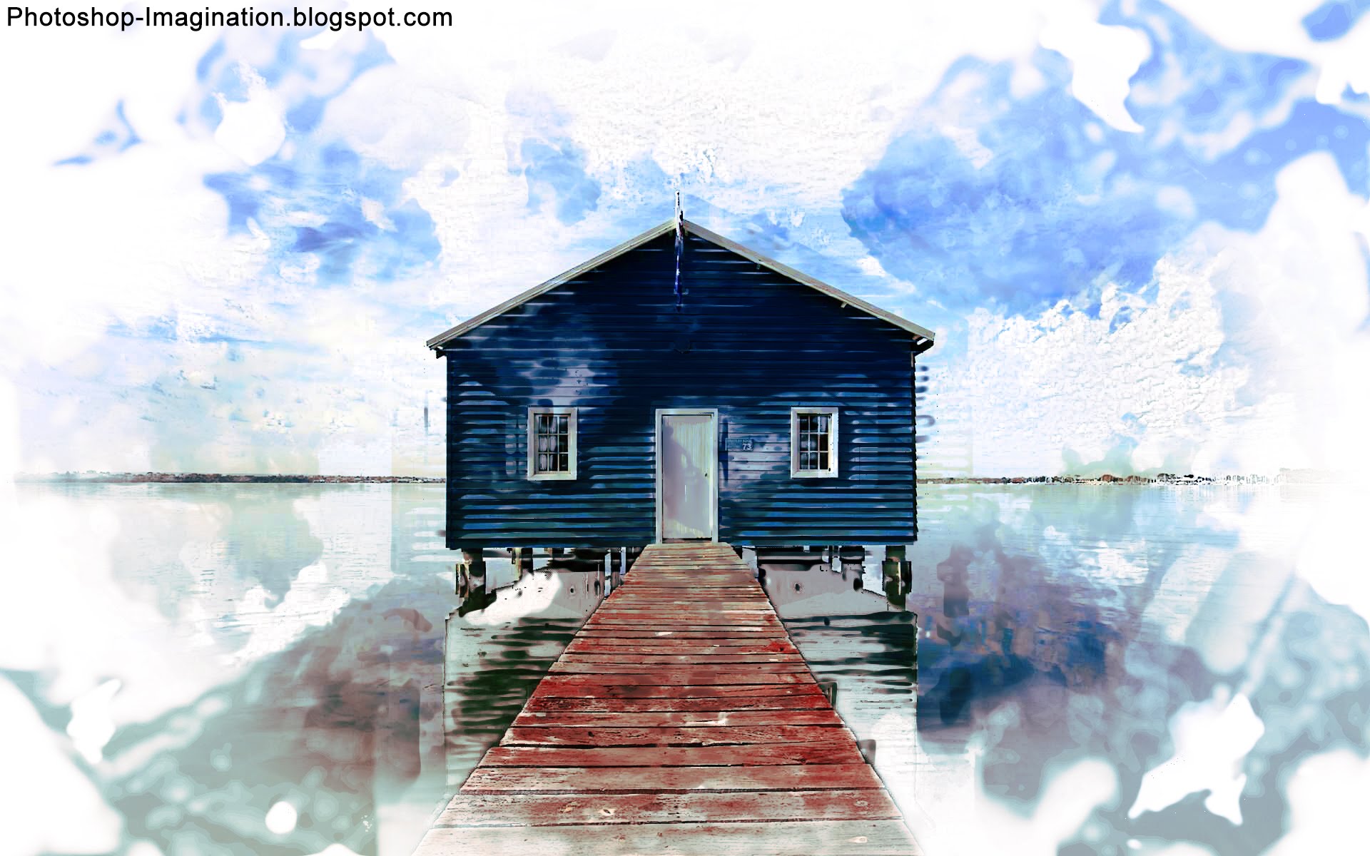 1920x1200 Watercolour Photoshop Action Tutorial