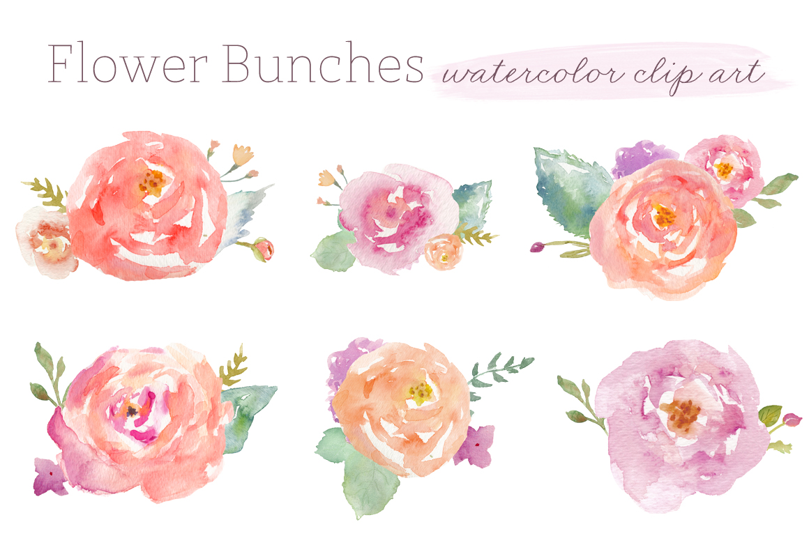 1160x772 Collection Of Watercolor Flowers Clipart Free High Quality