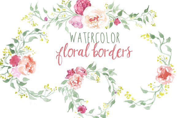 580x386 Floral Borders Images