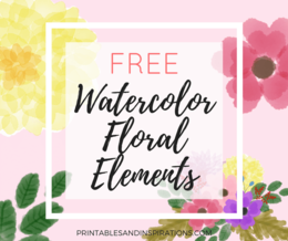 260x218 Download Free Watercolor Flowers Clipart Floral Design Flower
