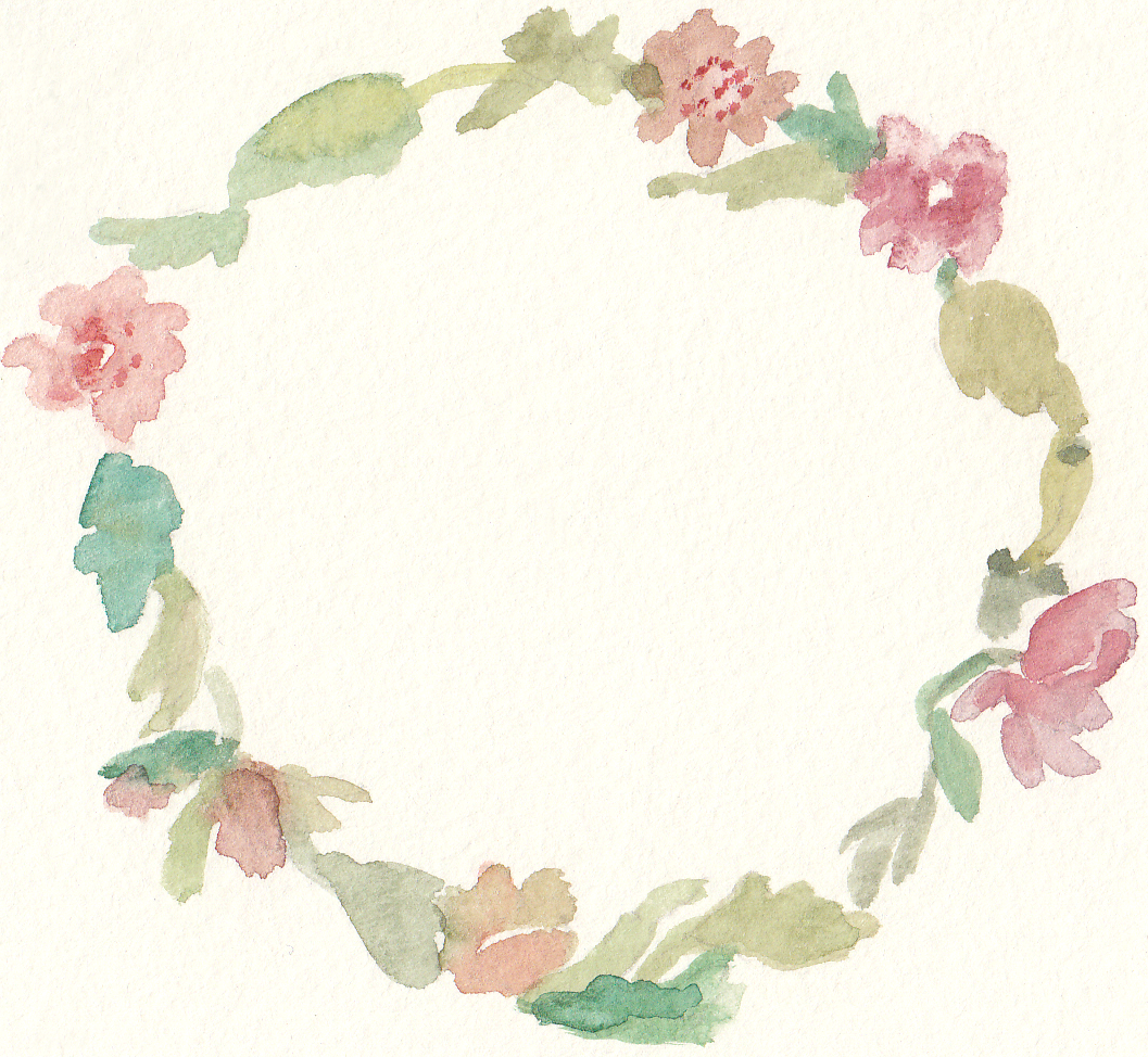 1057x974 Free Flower Wreath Clipart Image