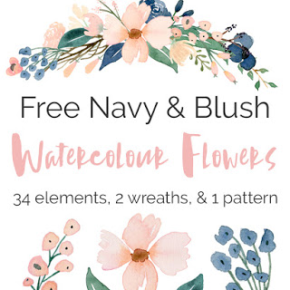 320x320 Watercolor Flowers Clipart Free