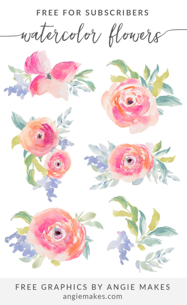620x1012 Free Watercolor Flower Vector Free Girly Graphics And Watercolor