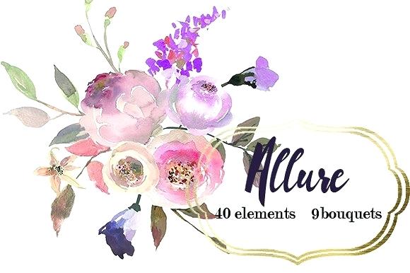 580x386 Water Color Flowers Purple Watercolor Flowers By Watercolor