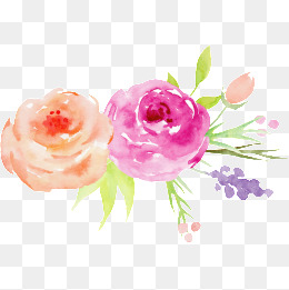 260x261 Romantic Watercolor Flowers Png Images Vectors And Psd Files