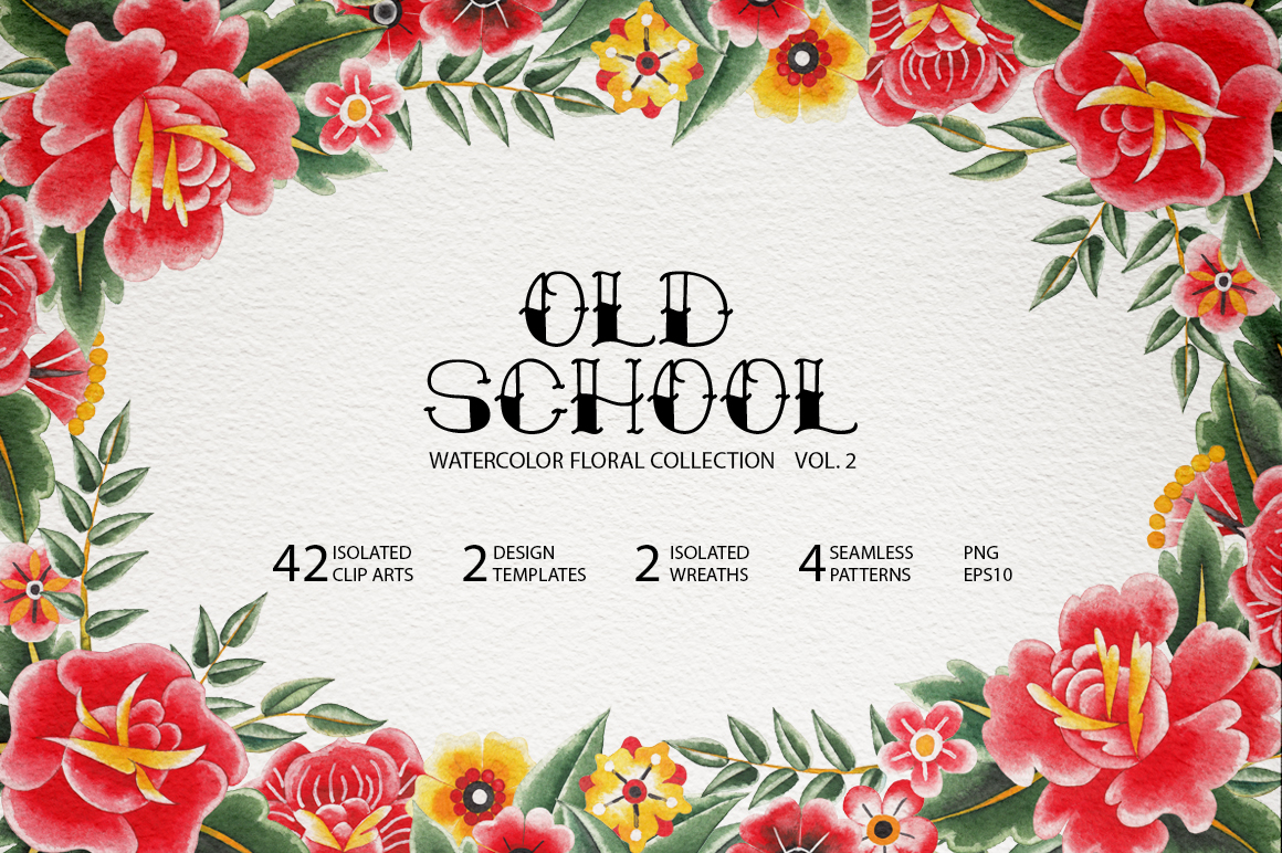 1160x772 A Collection Of Free Watercolor Floral Elements