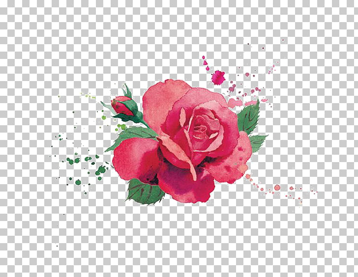 728x564 Cosmetics Make Up Artist Poster, Watercolor Flowers Png Clipart