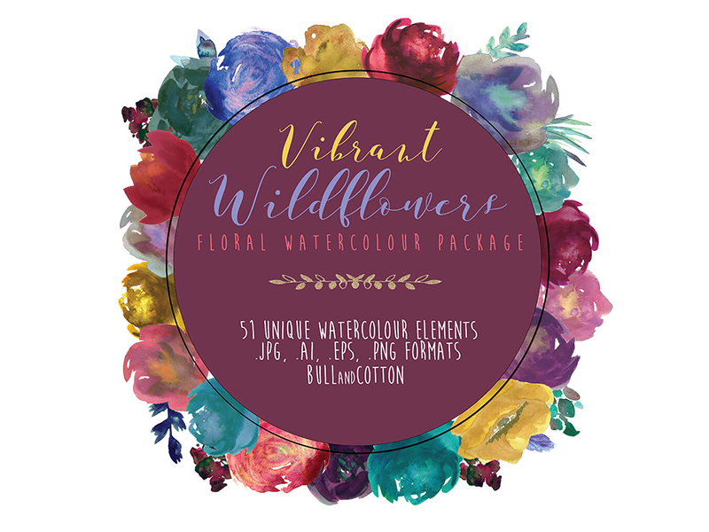 800x600 Free Graphics Watercolor Wildflowers Freebies Amp Deals For