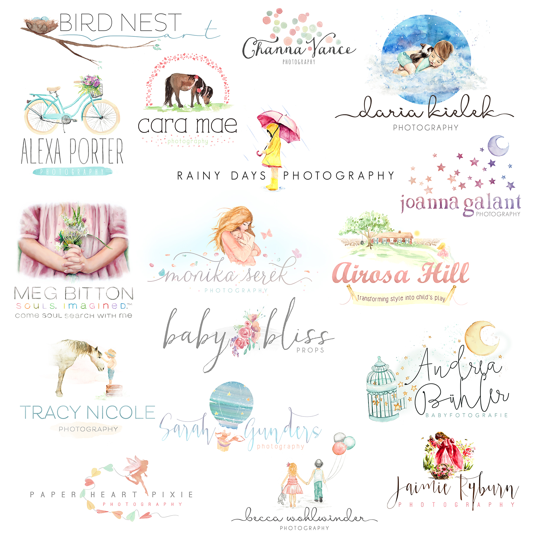 1800x1793 Win A Custom Logo Design! Maria B. Paints