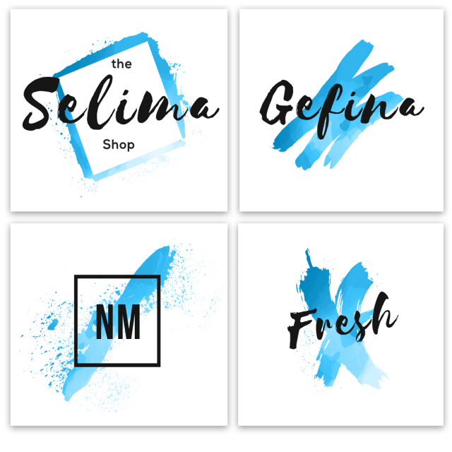640x640 Watercolor Logos Template For Free Download On Pngtree
