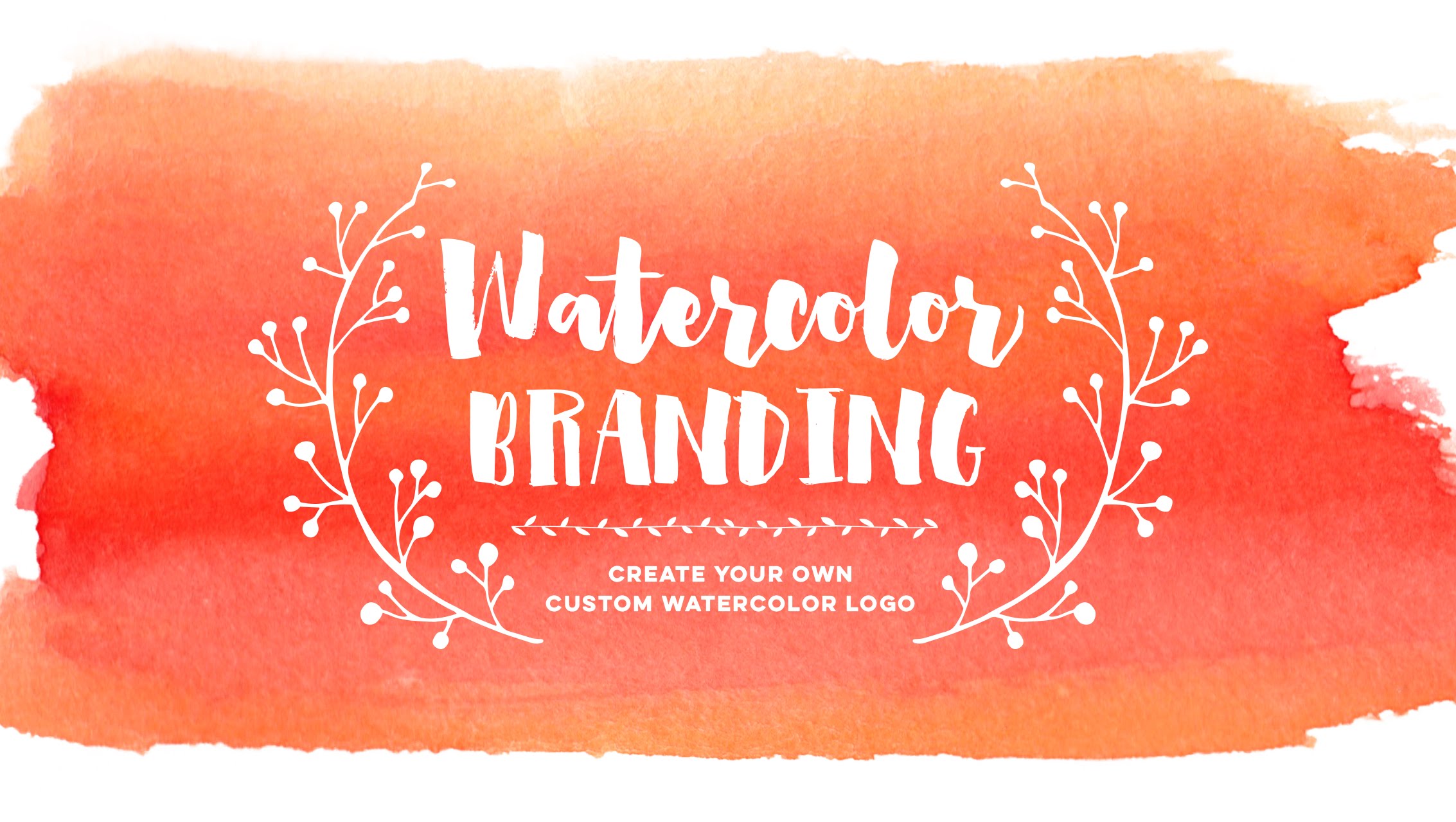 2266x1279 Create Your Own Custom Watercolor Logo