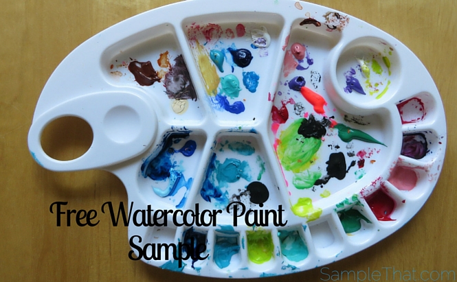 665x411 Free Watercolor Paint Samples
