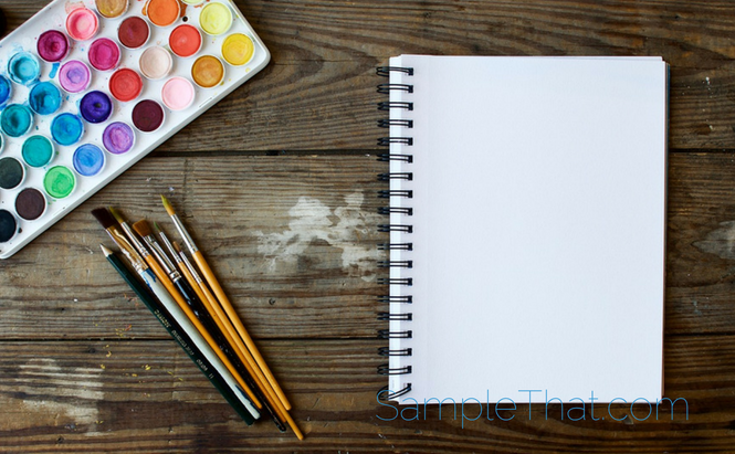 665x411 Free Watercolor Paint Samples