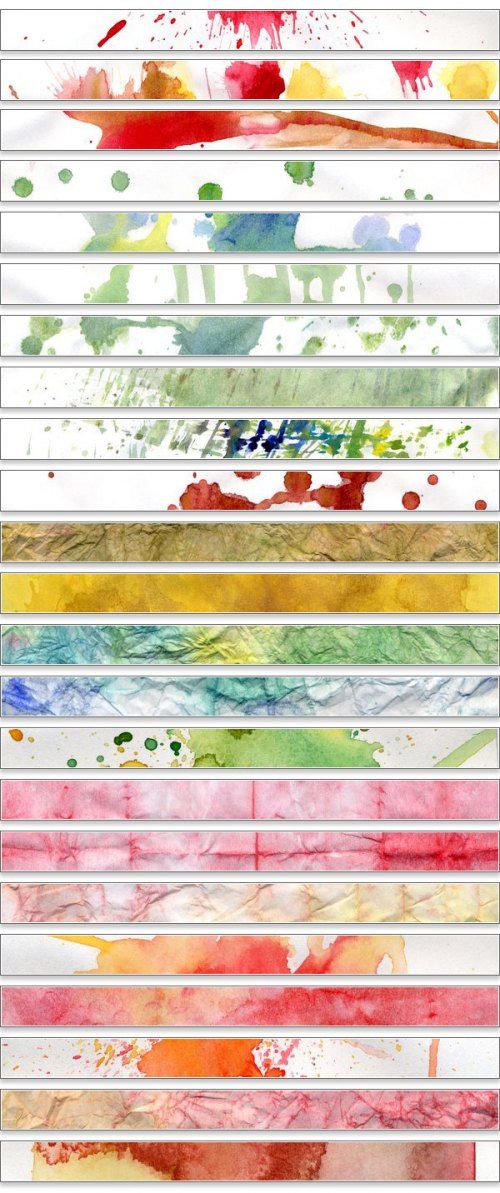 500x1193 Water Color Textures Ii Watercolour Art Watercolor