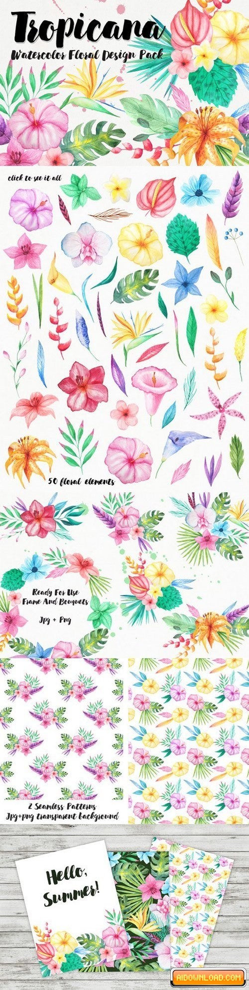 500x1987 Watercolor Logo Bundle. Diy Free Download Free Graphic Templates