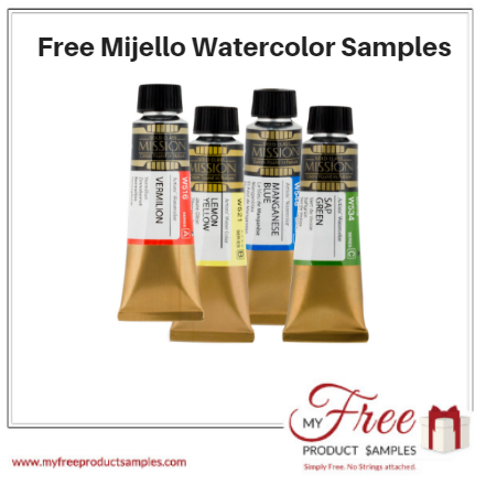 441x439 Free Mijello Watercolor Samples