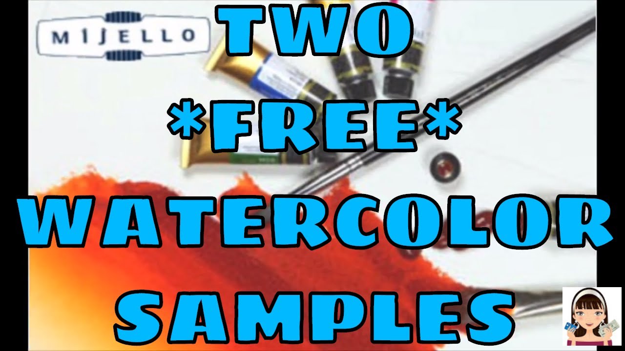 1280x720 Two Free Watercolor Sample Packs