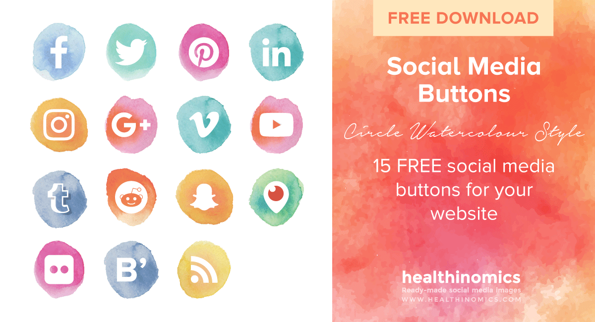 1200x650 Download 15 Free Social Media Buttons Healthinomics