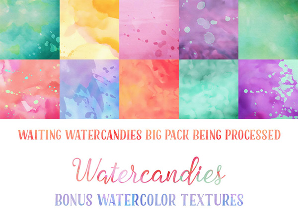 600x450 Free Watercolor Texture Packs