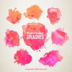 236x236 Projeto Cor De Rosa E Alaranjado Brilhante Do Fundo Da Mancha Da