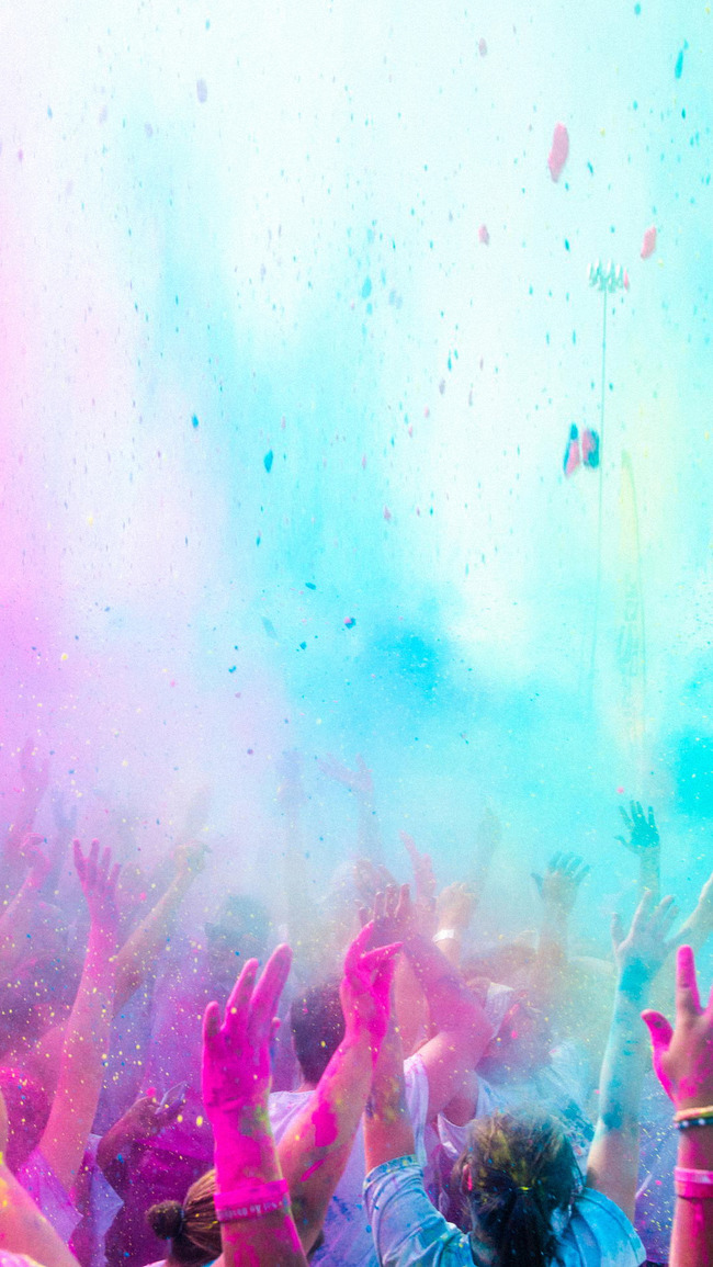 650x1155 Watercolor Wallpaper Acrylic Texture Background, Pattern, Backdrop