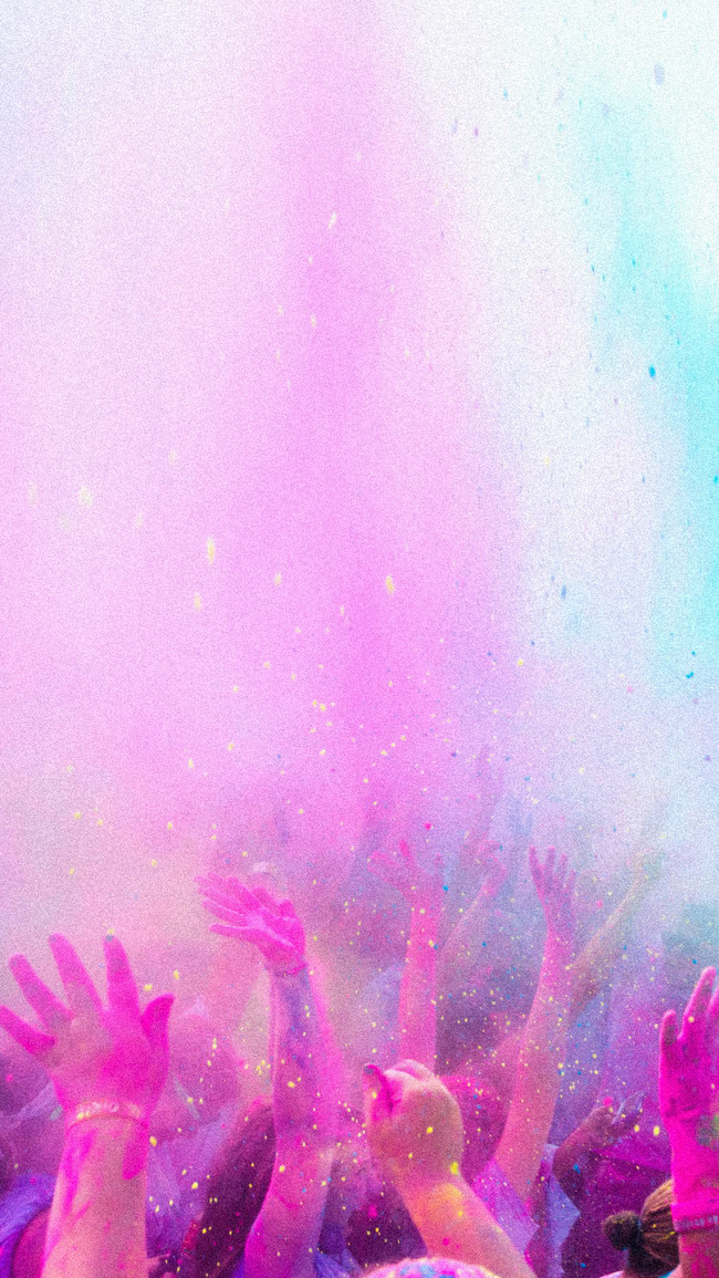 650x1155 Watercolor Wallpaper Fractal Design Background, Pattern, Light