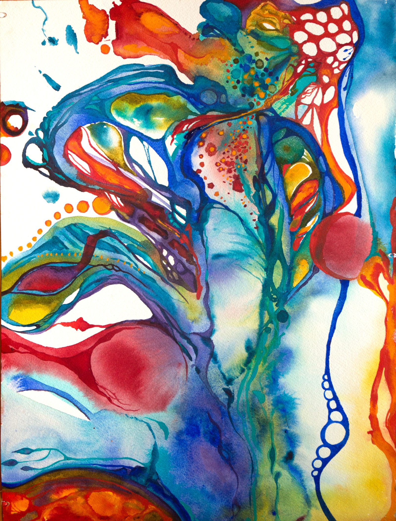 1600x2105 Freedom Original Watercolor Marika Reinke