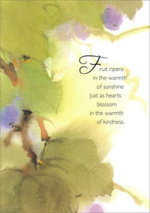 211x300 Leaves On Branches Watercolor Friendship Card By Freedom Greetings