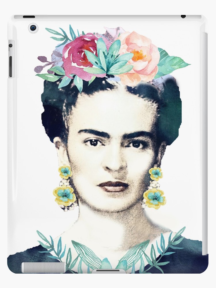 750x1000 Watercolor Frida Kahlo Ipad Cases Amp Skins By Southprints Redbubble