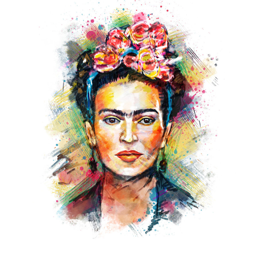 894x894 Frida Kahlo By Design By Humans