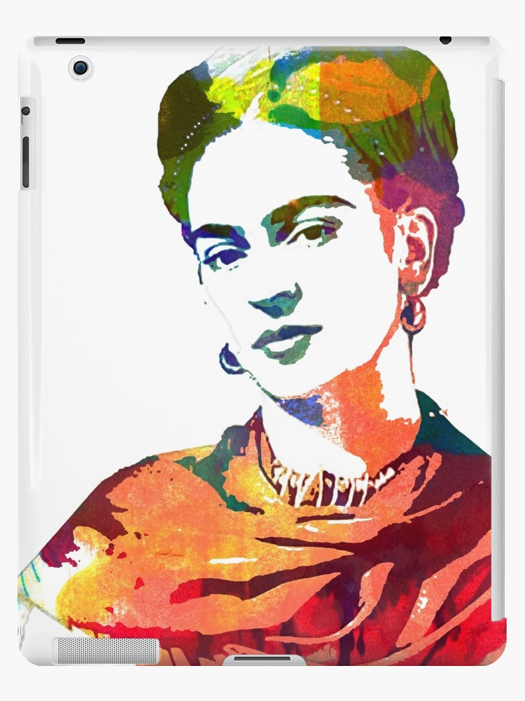 750x1000 Frida Kahlo Watercolour Portrait Ipad Cases Amp Skins By Beabuks