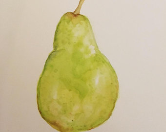 340x270 Fruit Watercolor Etsy