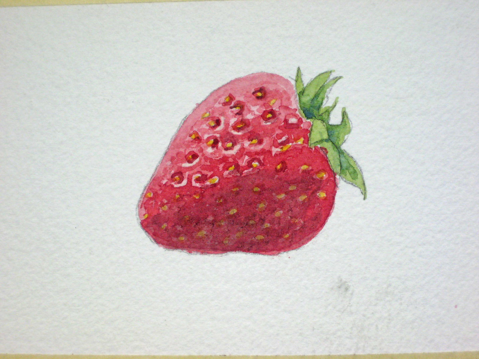 1600x1200 How To Paint Strawberries