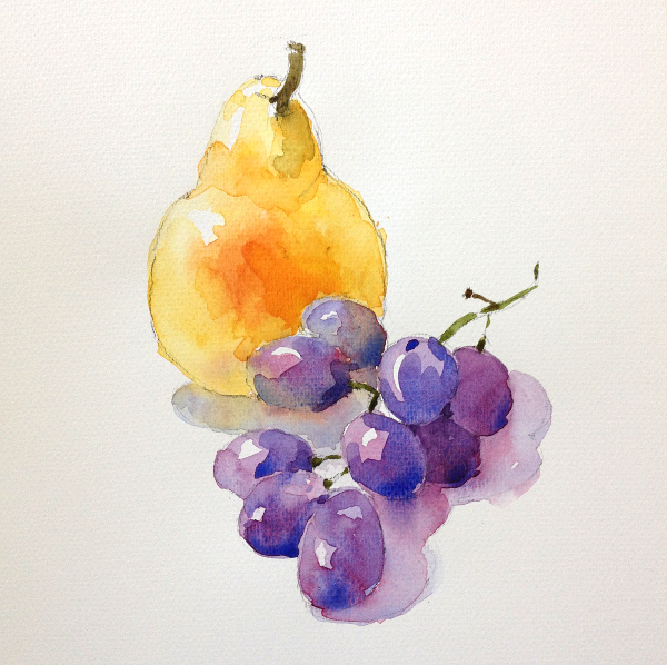 600x598 Learn How To Paint Fruits And Vegetables