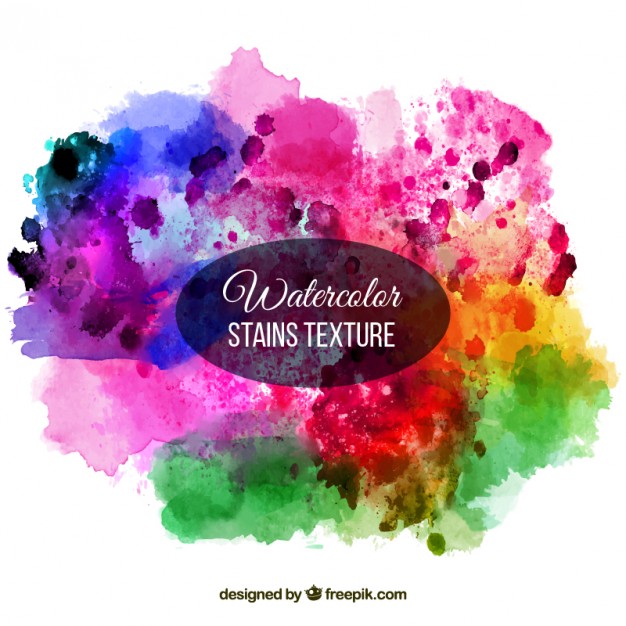 626x626 Label With Paint Stains Full Color Vector Free Download
