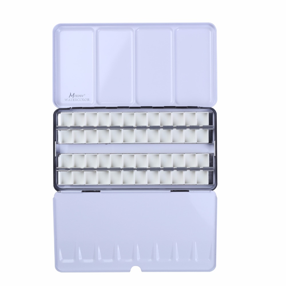 1000x1000 Meeden Empty Watercolor Paints Tins Box With 61224 Pcs Full Pans